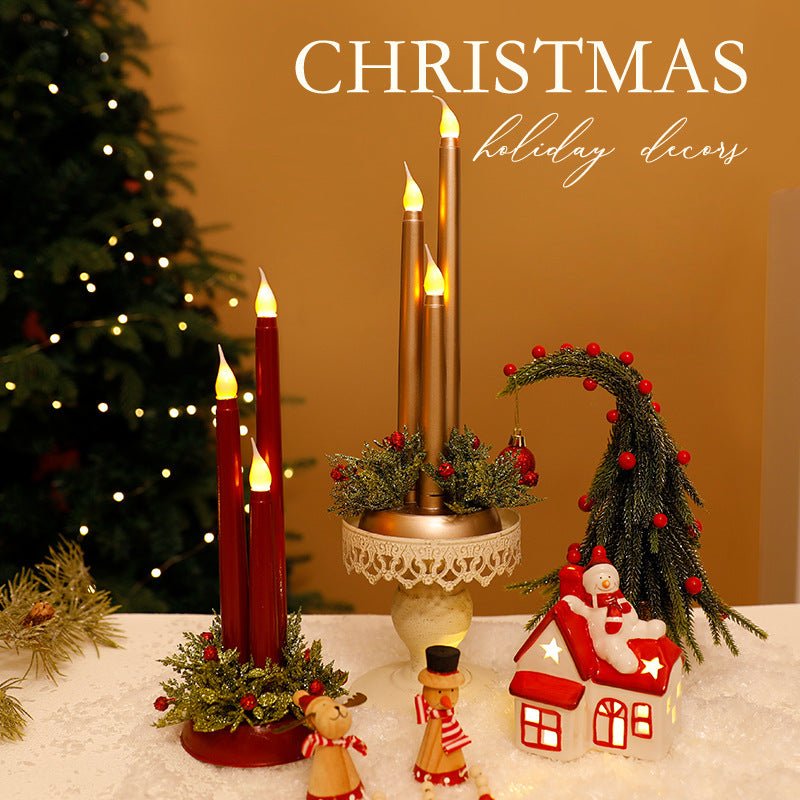Christmas LED Candle Decoration - Elora Moda