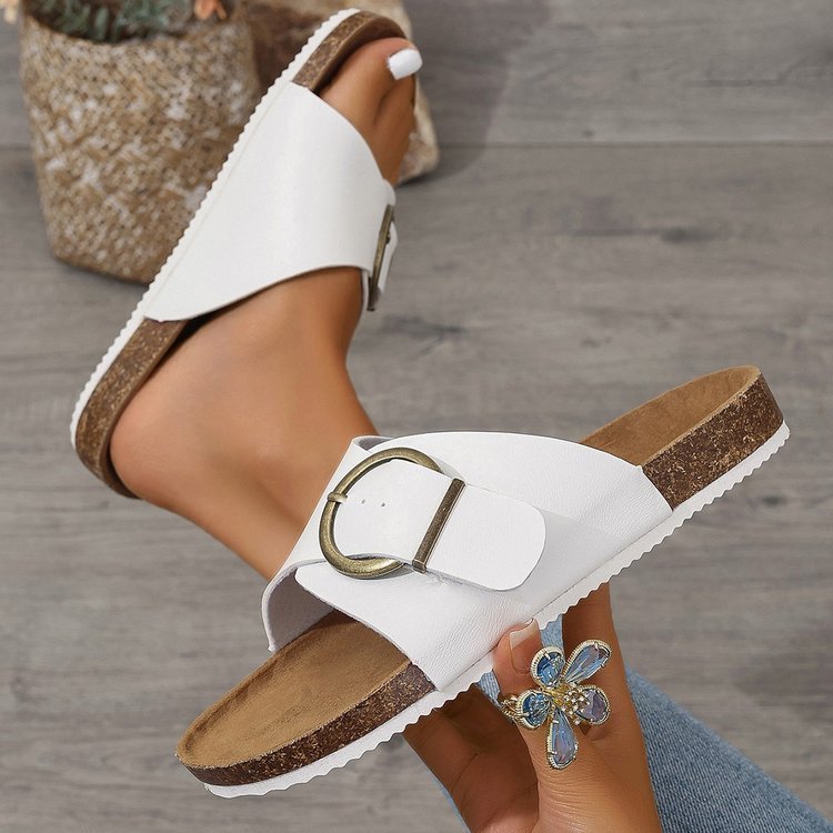 Women's Flat European And American Style Slippers - Elora Moda