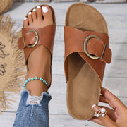 Women's Flat European And American Style Slippers - Elora Moda