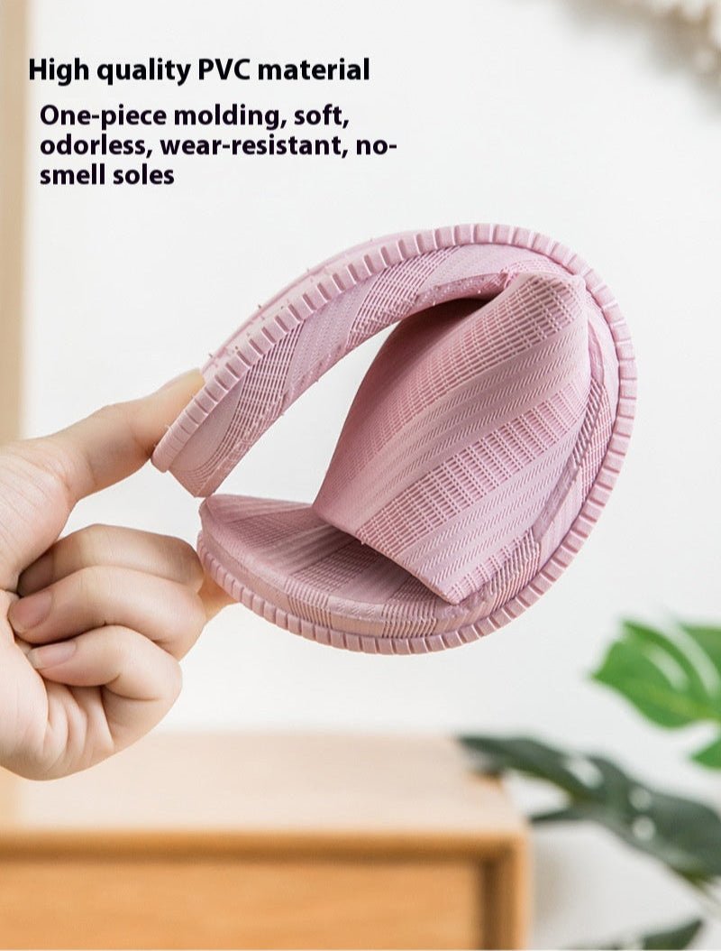 Home Non - slip Platform Slip - on Sandals - Elora Moda