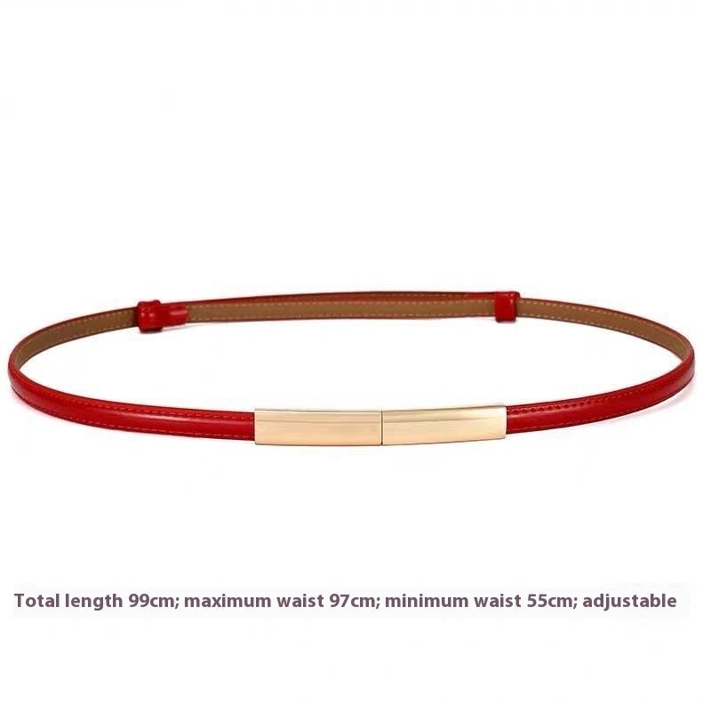 Women's Belt Double Buckles Style - Elora Moda