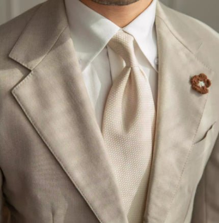 Tie Men's Workplace Casual Fashion High - end Fashion Retro - Elora Moda