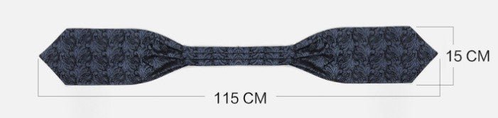 Cravat Tie Silk British Vintage - Elora Moda