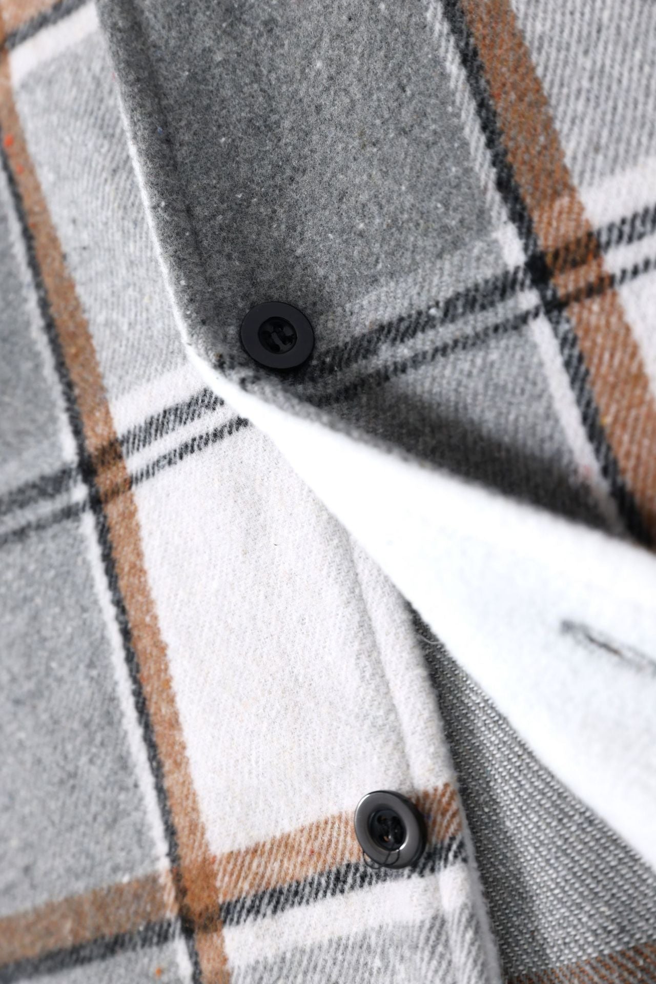 Fashion Men's Retro Outerwear Brushed Shirt Coat - Elora Moda