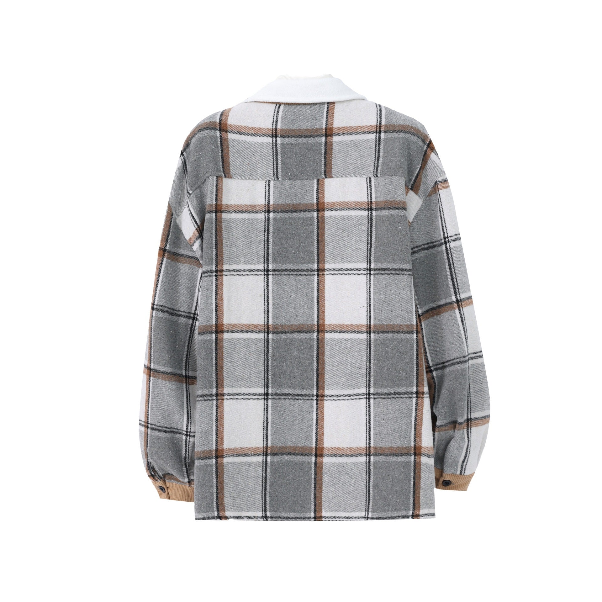 Fashion Men's Retro Outerwear Brushed Shirt Coat - Elora Moda