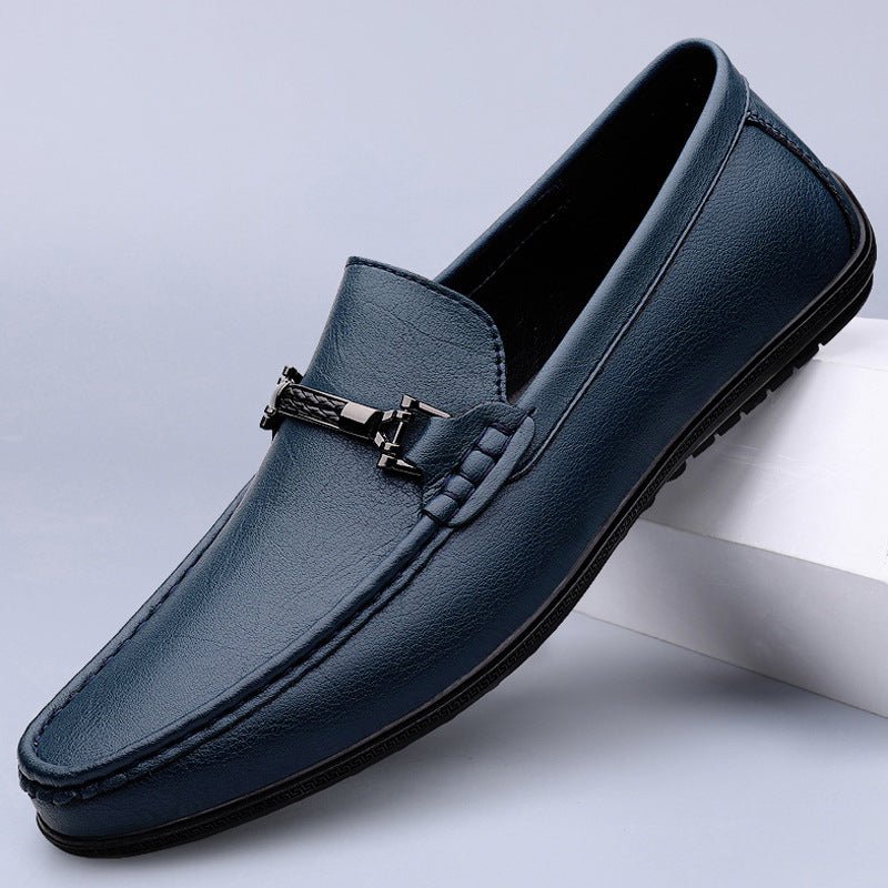 Men's Breathable British Loafers - Elora Moda