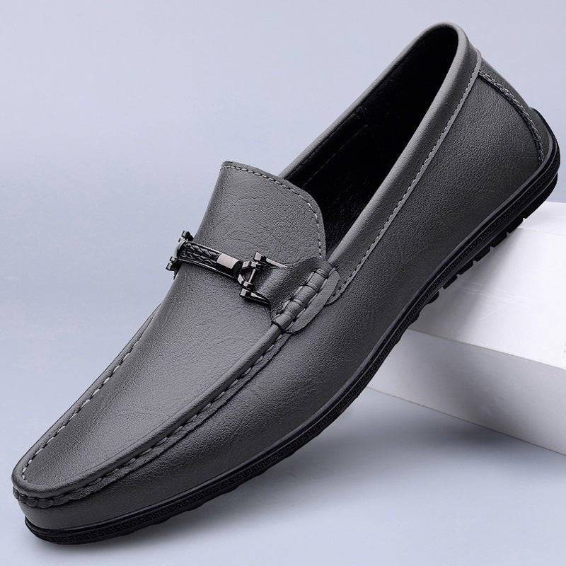 Men's Breathable British Loafers - Elora Moda