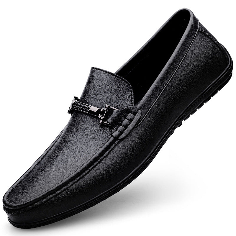 Men's Breathable British Loafers - Elora Moda