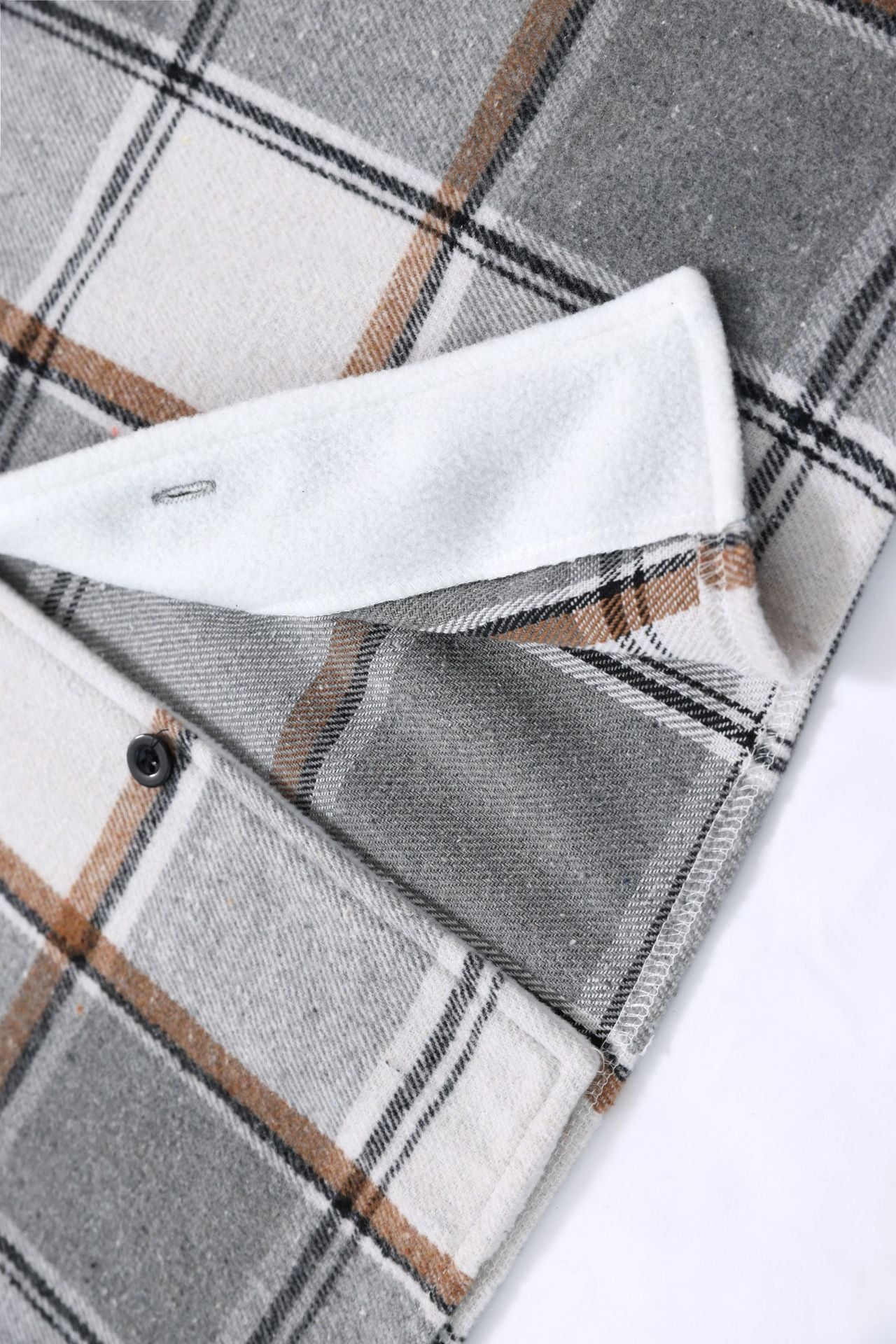 Fashion Men's Retro Outerwear Brushed Shirt Coat - Elora Moda