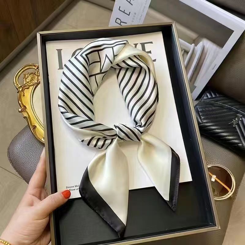 Women's High - end Thin Square Scarf - Elora Moda