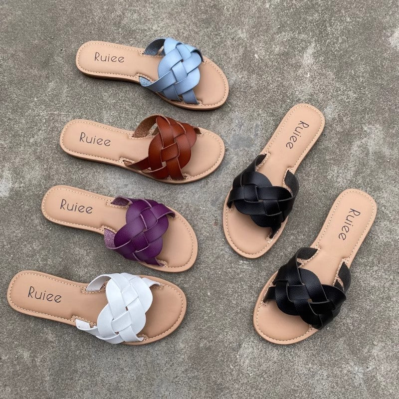 High - grade Flat Slippers For Women Summer - Elora Moda