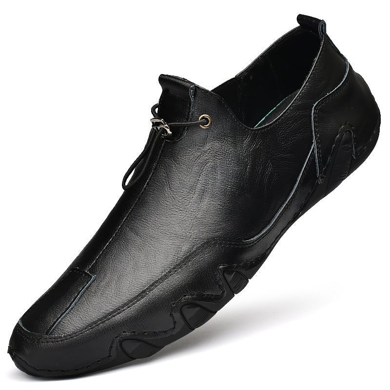 Men's Plus Size Sports Genuine Leather Leather Shoes - Elora Moda