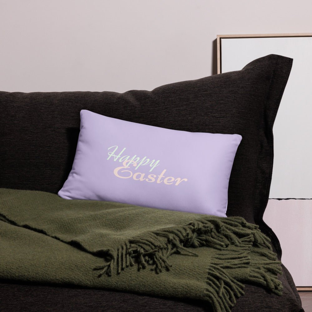 Surreal Easter Decorative Pillow | Unique Easter Throw Pillow | Spring Home Decor for Festive Celebrations & Gift Ideas - Elora Moda