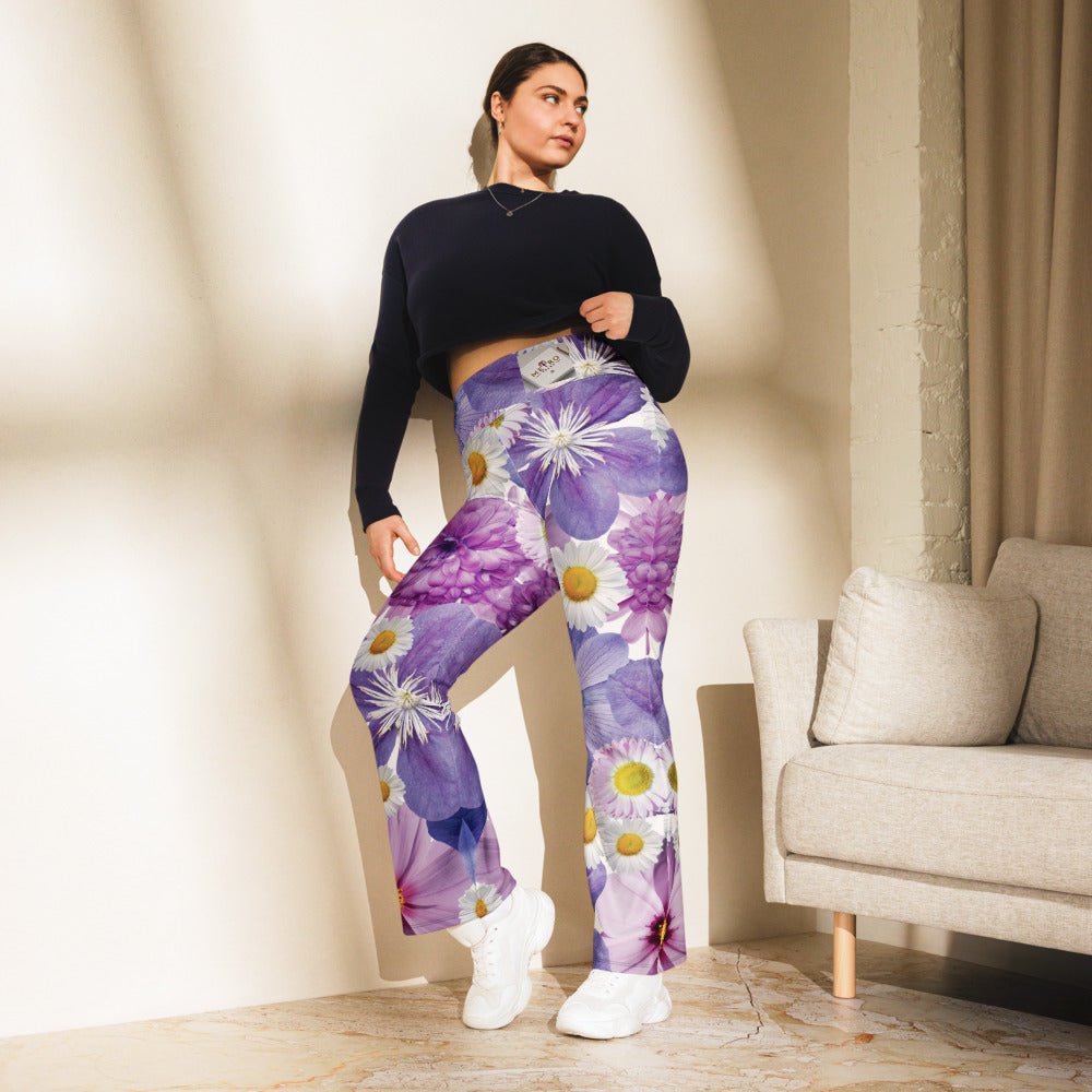 Trendy Flare Pants | Flare Leggings Outfit - Comfortable & Stylish Trousers, Women’s Fashion Leggings Wear - Elora Moda