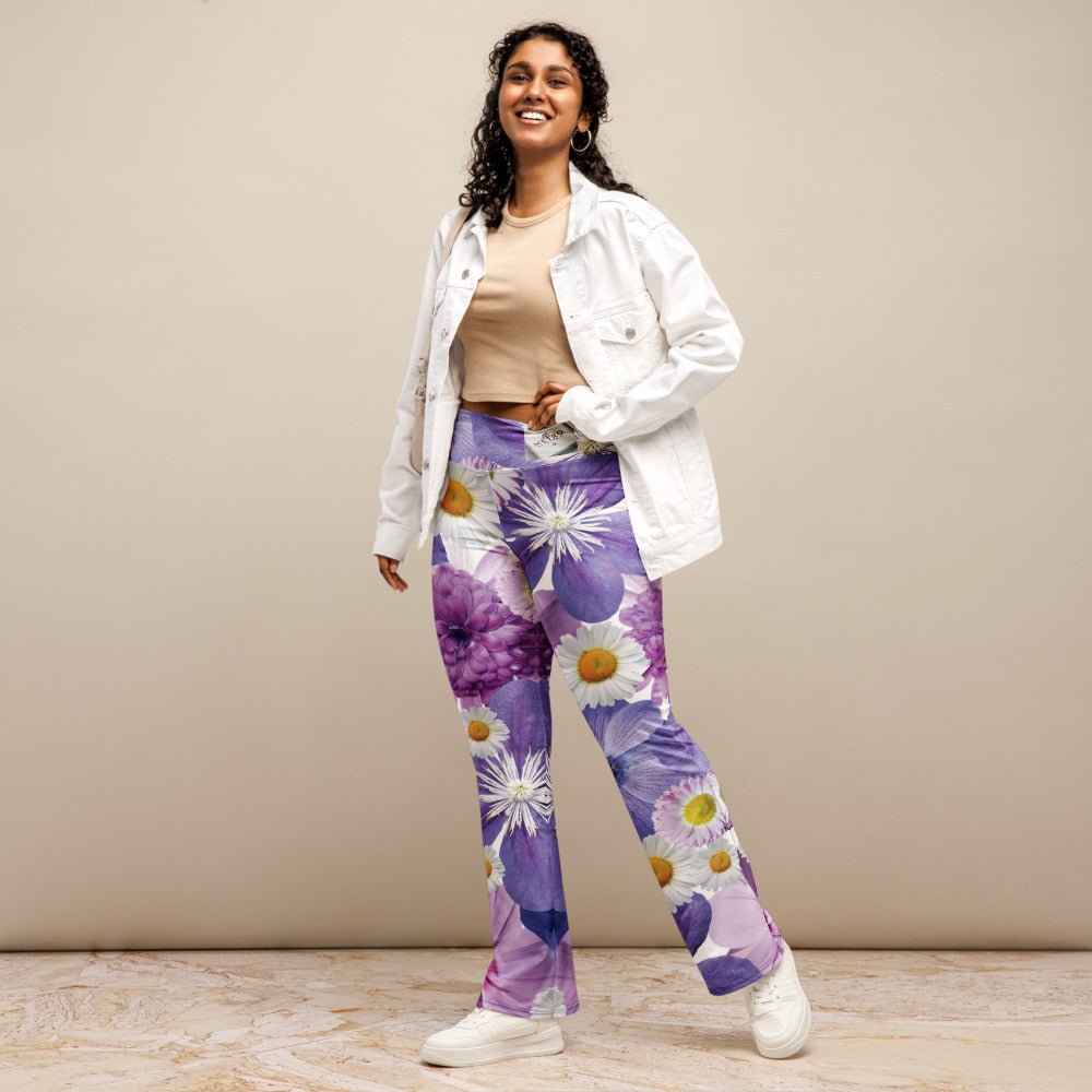 Trendy Flare Pants | Flare Leggings Outfit - Comfortable & Stylish Trousers, Women’s Fashion Leggings Wear - Elora Moda