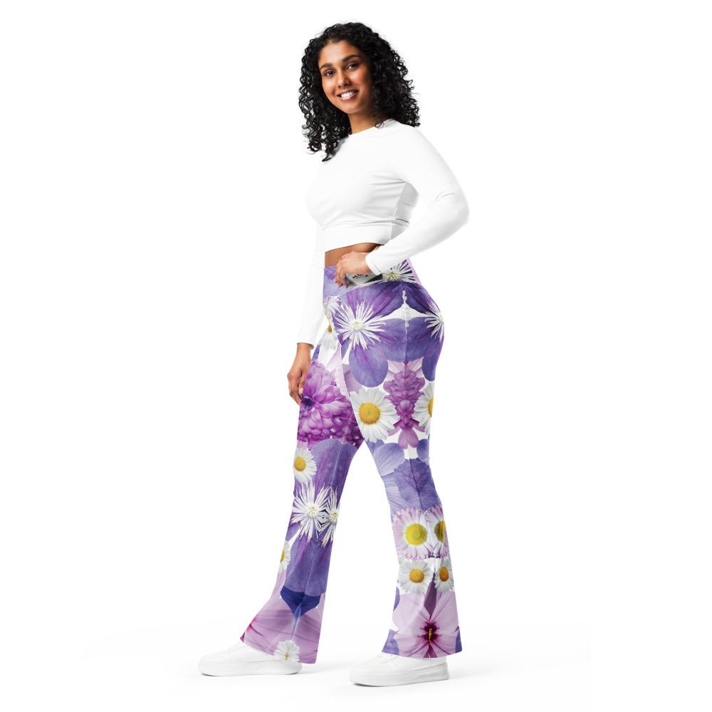 Trendy Flare Pants | Flare Leggings Outfit - Comfortable & Stylish Trousers, Women’s Fashion Leggings Wear - Elora Moda