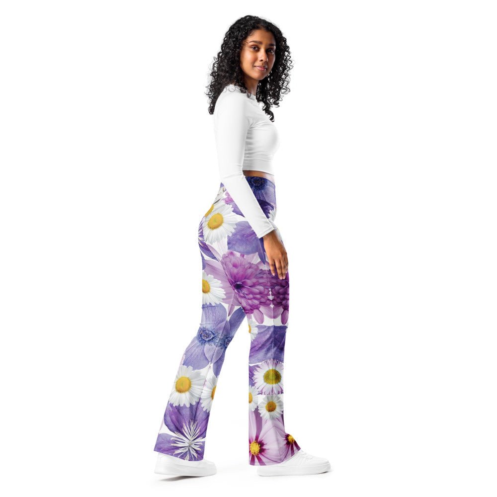 Trendy Flare Pants | Flare Leggings Outfit - Comfortable & Stylish Trousers, Women’s Fashion Leggings Wear - Elora Moda