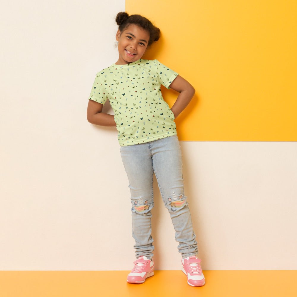 Kids crew neck t-shirt bug life - Personalize it - Elora Moda