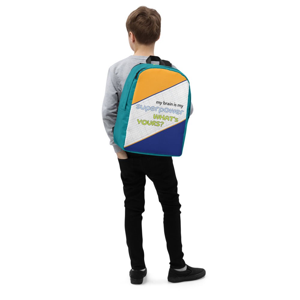 School Backpack - Brain Power - Personalize it - Elora Moda