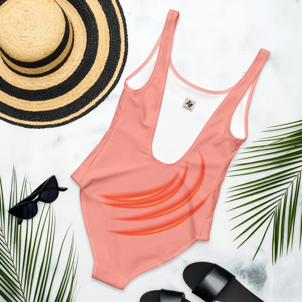 Strawberry One - Piece Swimwear - Cute Summer Swimwear, Retro Bathing Suit for Women, Beach & Pool Ready - Elora Moda