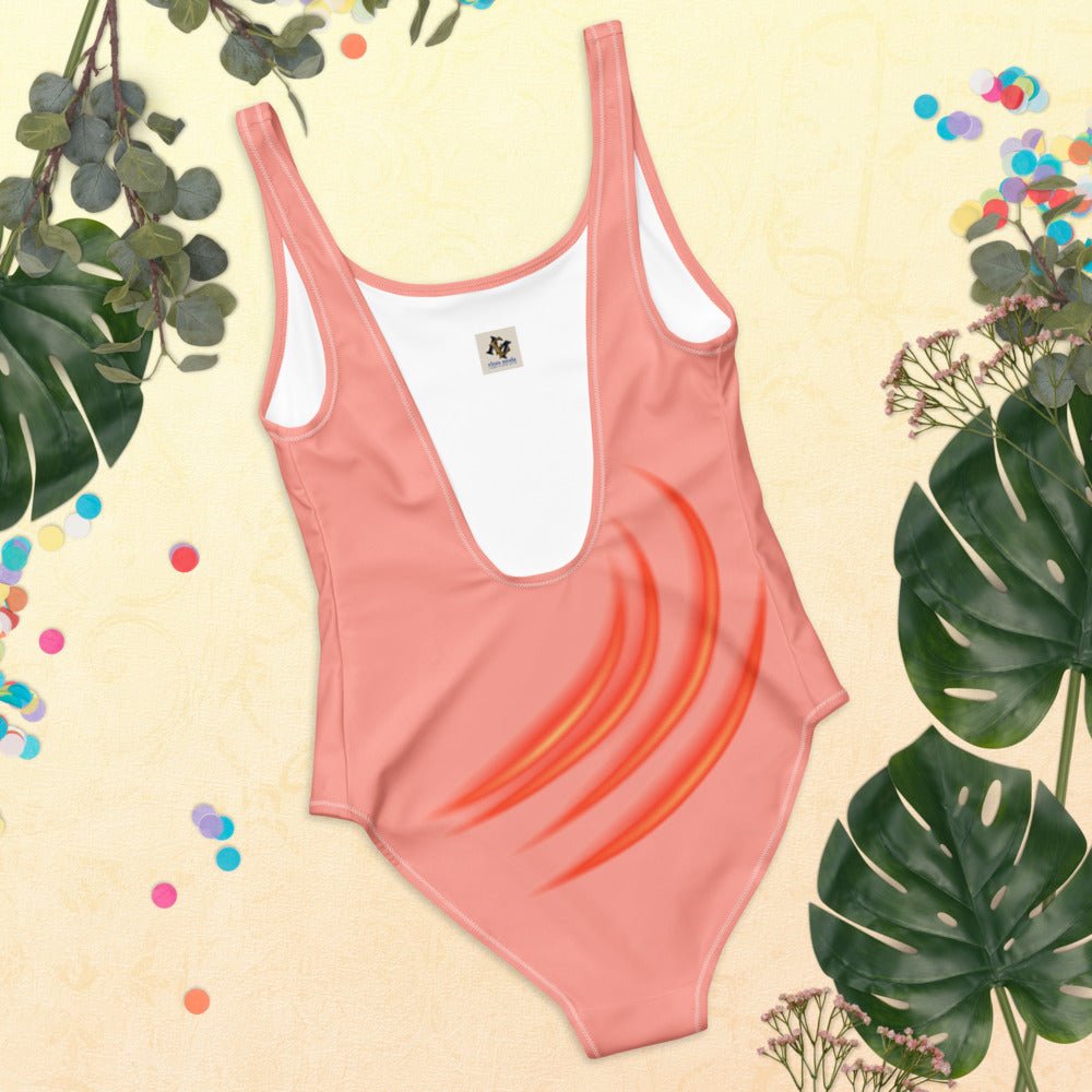 Strawberry One - Piece Swimwear - Cute Summer Swimwear, Retro Bathing Suit for Women, Beach & Pool Ready - Elora Moda
