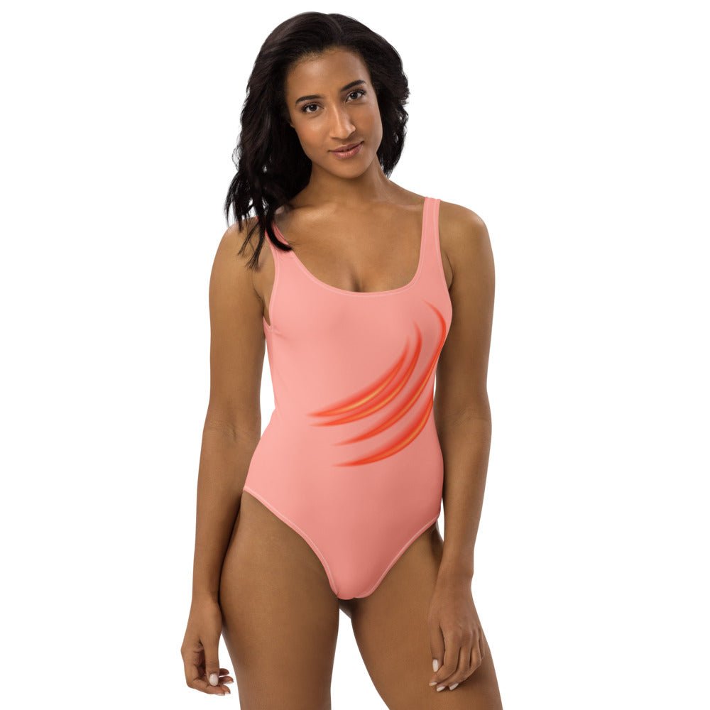 Strawberry One - Piece Swimwear - Cute Summer Swimwear, Retro Bathing Suit for Women, Beach & Pool Ready - Elora Moda