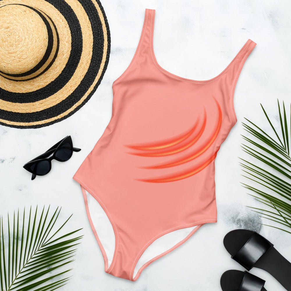 Strawberry One - Piece Swimwear - Cute Summer Swimwear, Retro Bathing Suit for Women, Beach & Pool Ready - Elora Moda