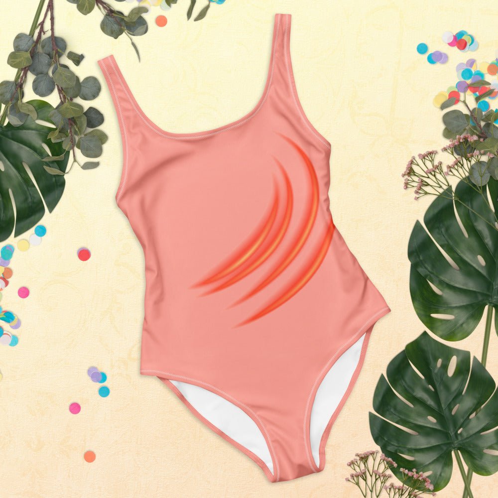 Strawberry One - Piece Swimwear - Cute Summer Swimwear, Retro Bathing Suit for Women, Beach & Pool Ready - Elora Moda