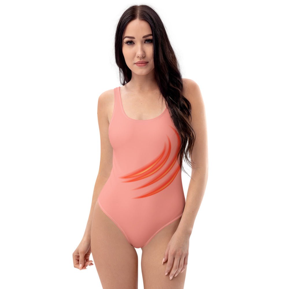 Strawberry One - Piece Swimwear - Cute Summer Swimwear, Retro Bathing Suit for Women, Beach & Pool Ready - Elora Moda
