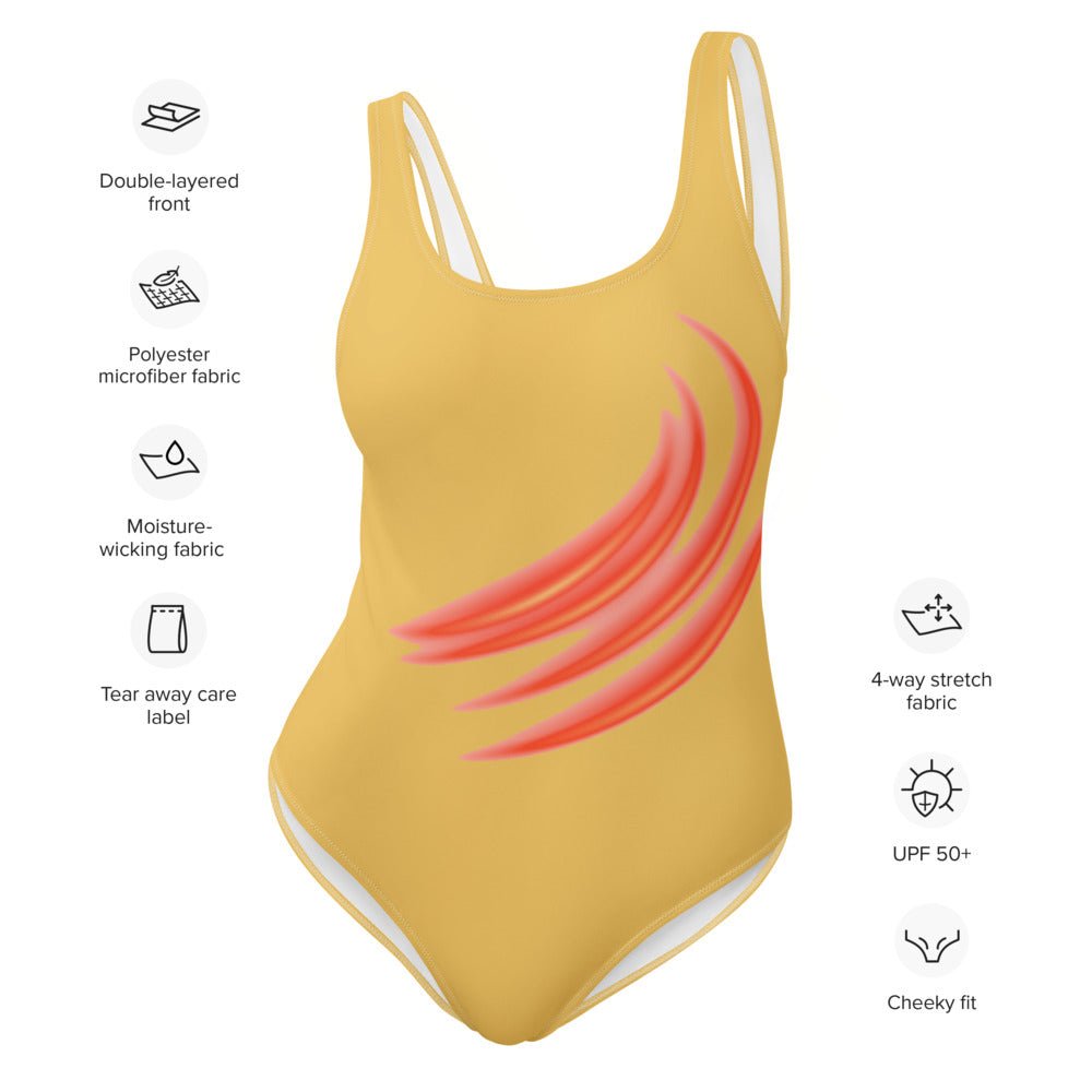 One Piece Swimsuit - The Asgard with Stylish Cut & Comfortable Fit, Perfect for Pool or Beach Days, Summer Swimwear Fashion - Elora Moda