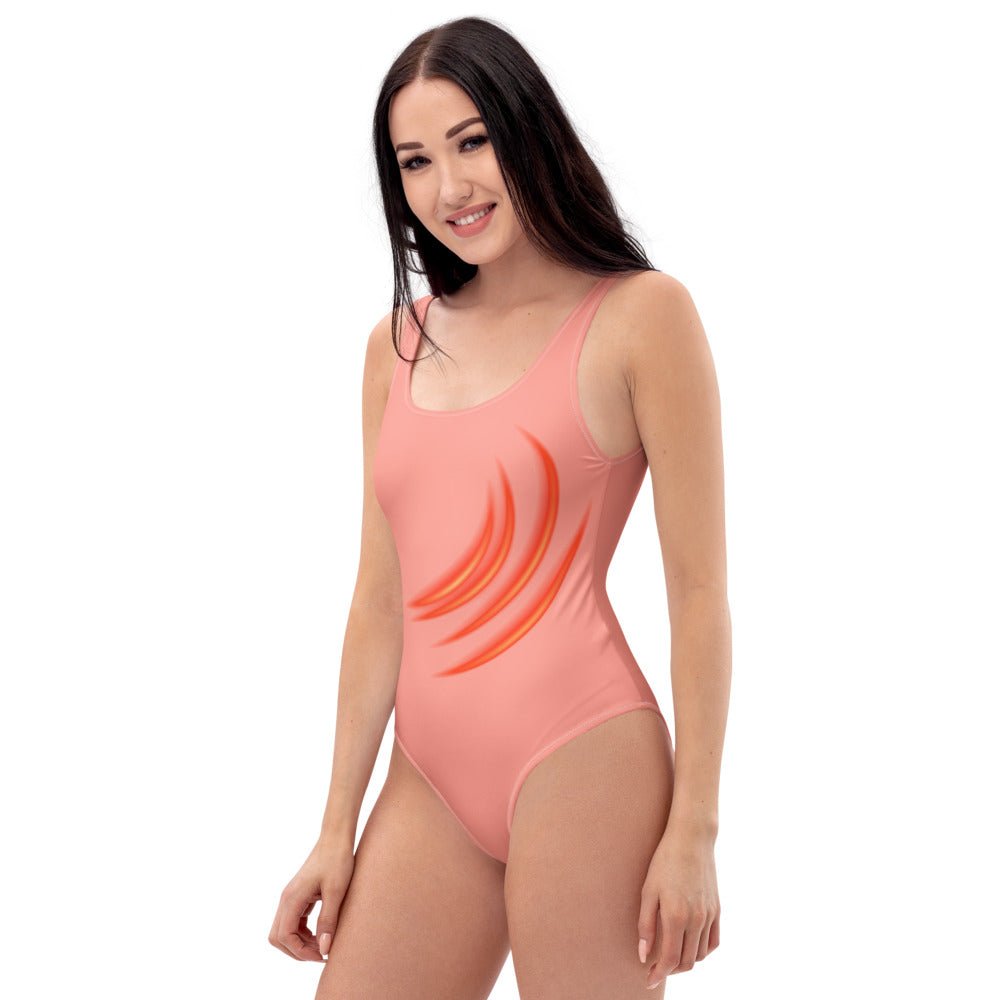 Strawberry One - Piece Swimwear - Cute Summer Swimwear, Retro Bathing Suit for Women, Beach & Pool Ready - Elora Moda
