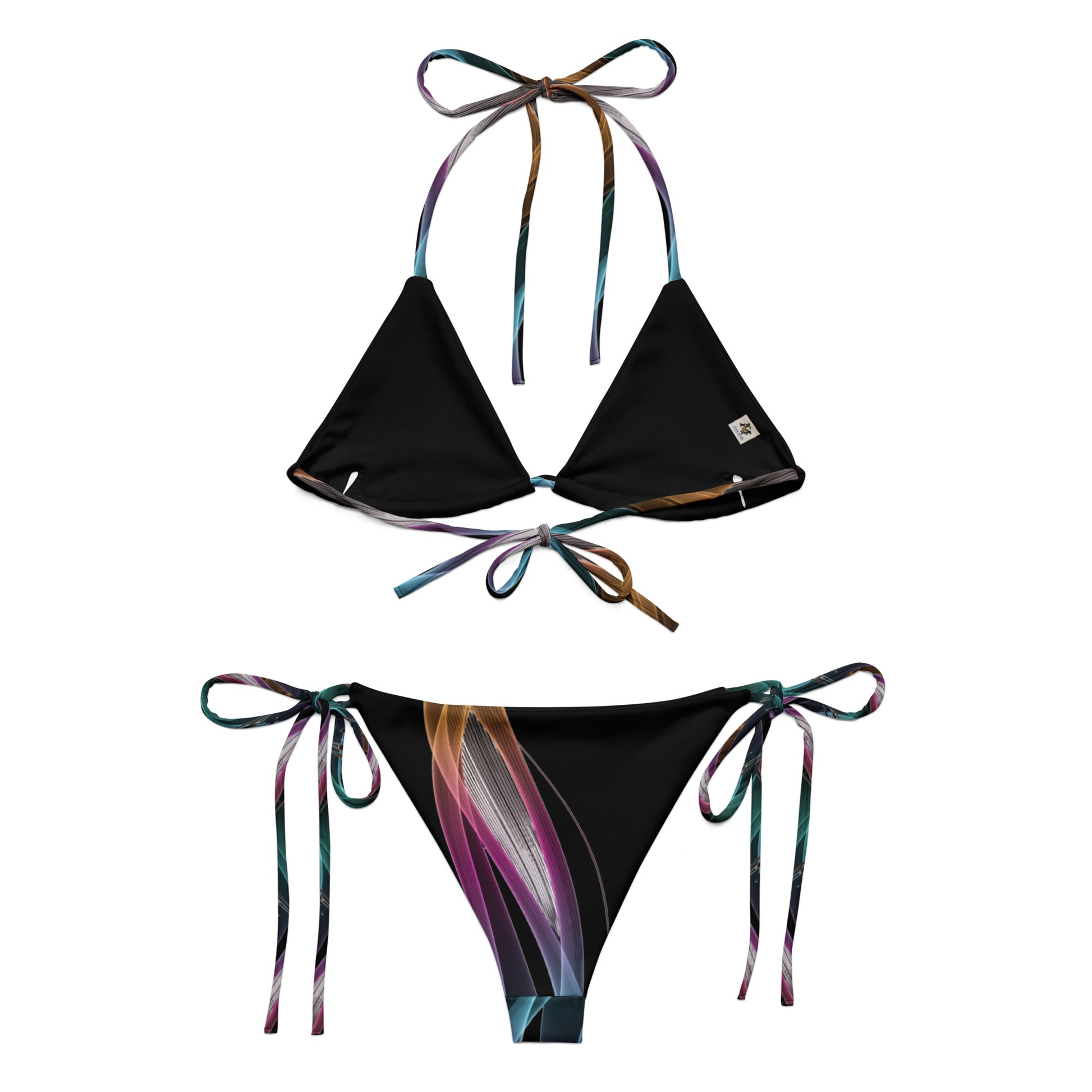 Swimwear for Women, Sapphire String Bikini | Sexy Beachwear, Adjustable Tie Sides, Hot Summer Fashion, Comfortable Fit & Bold Style - Elora Moda