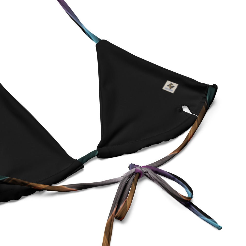 Swimwear for Women, Sapphire String Bikini | Sexy Beachwear, Adjustable Tie Sides, Hot Summer Fashion, Comfortable Fit & Bold Style - Elora Moda