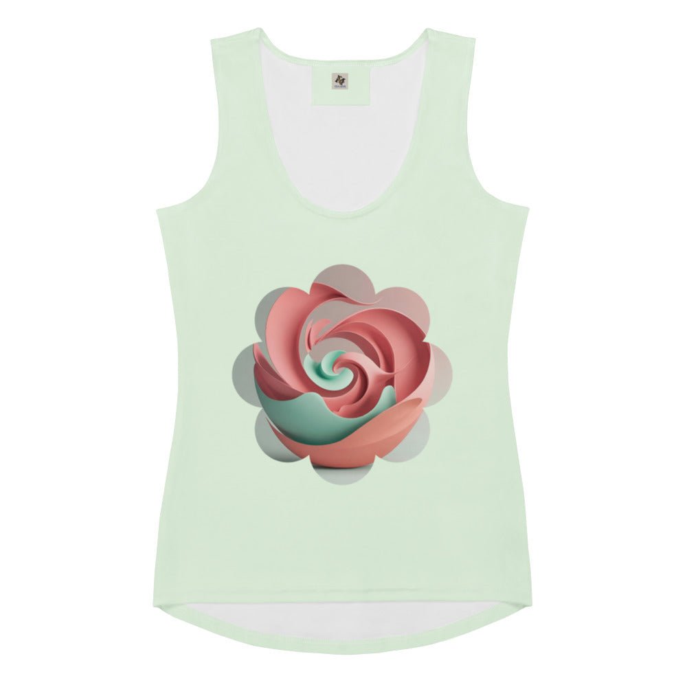 Yoga Top Women’s Sublimation Tank Top Sleeveless Lightweight Breathable Custom Printed Activewear Summer Shirt - Elora Moda
