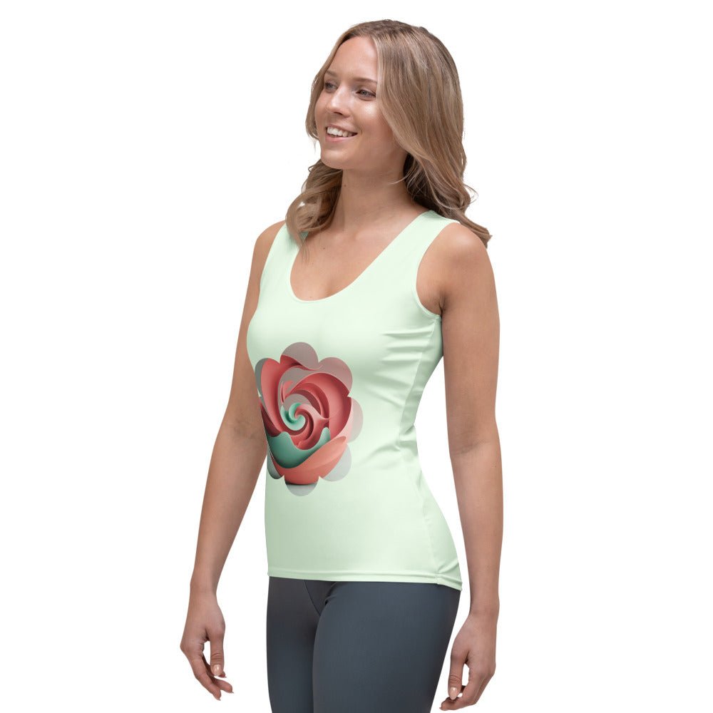 Yoga Top Women’s Sublimation Tank Top Sleeveless Lightweight Breathable Custom Printed Activewear Summer Shirt - Elora Moda