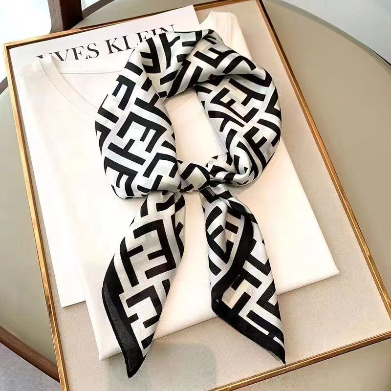 Women's High - end Thin Square Scarf - Elora Moda