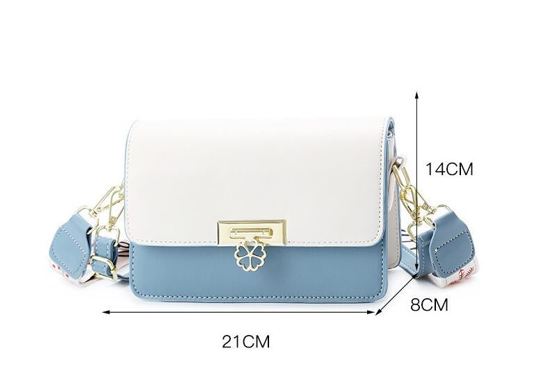 Ins Style Crossbody Square Shoulder Bag - Elora Moda