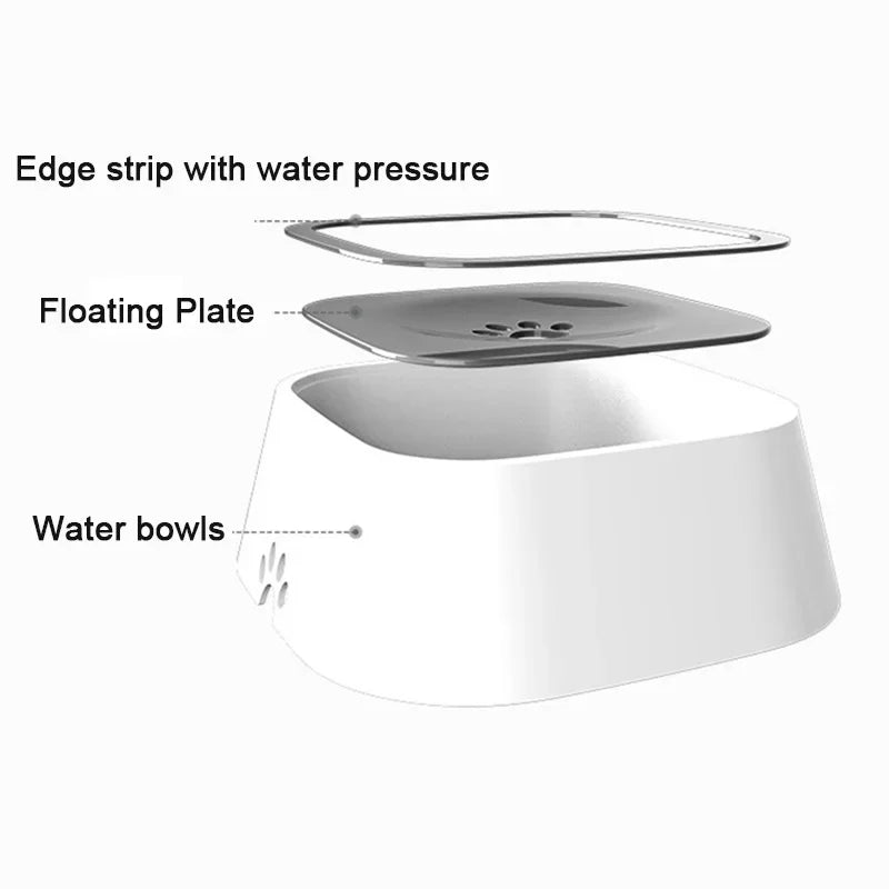 Anti - Spill Dog Water Bowl - Elora Moda