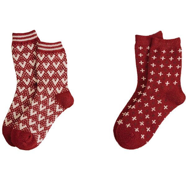 Printing Keep Warm Winter Women Socks - Elora Moda