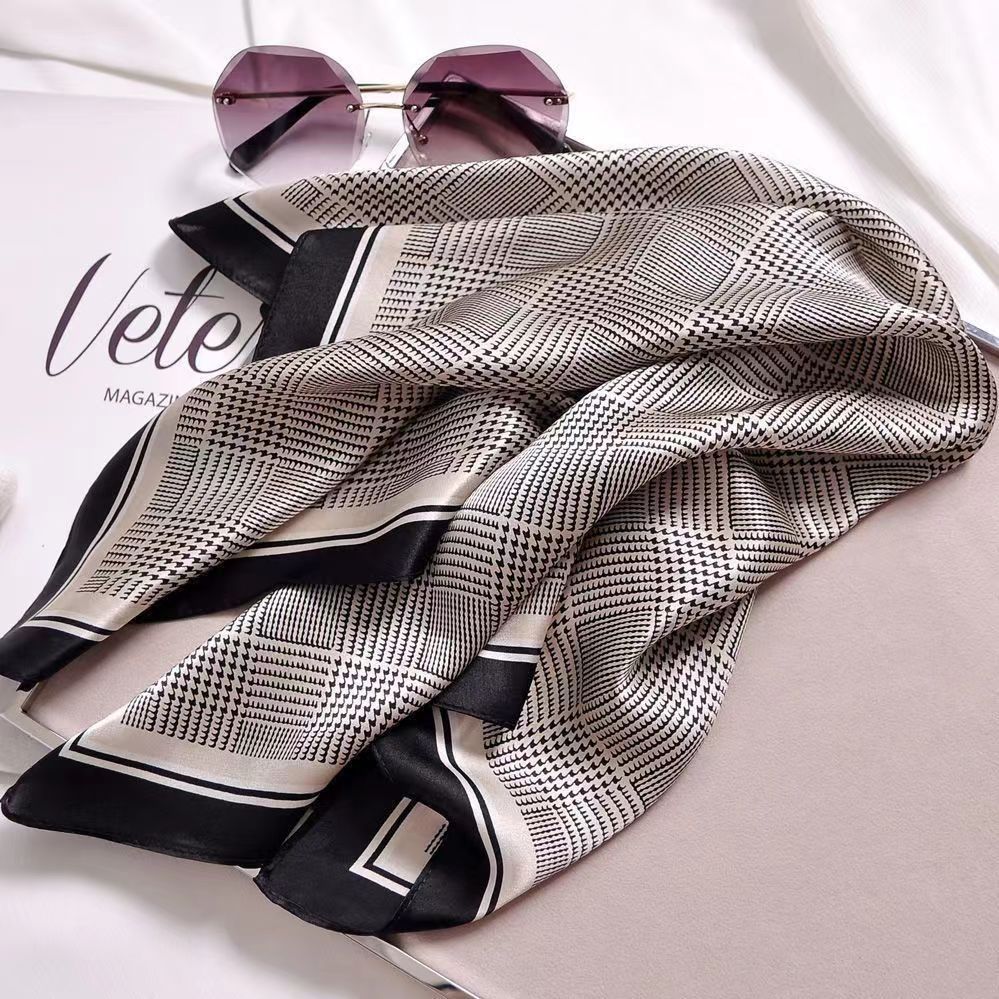 Women's High - end Thin Square Scarf - Elora Moda