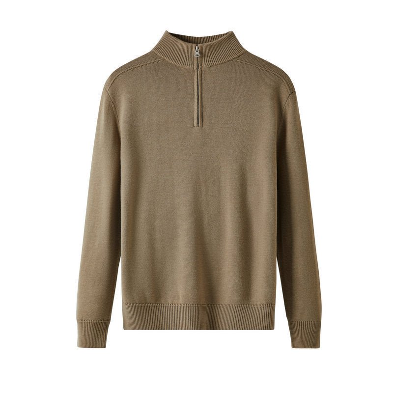 Men's Sweater Thickened Wool Base - Elora Moda