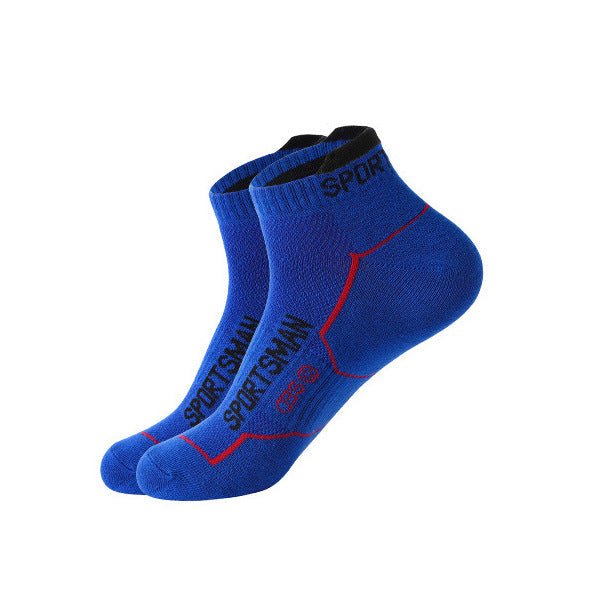 Socks Male Socks Summer Thin Solid Color Letter Mesh Breathable - Elora Moda