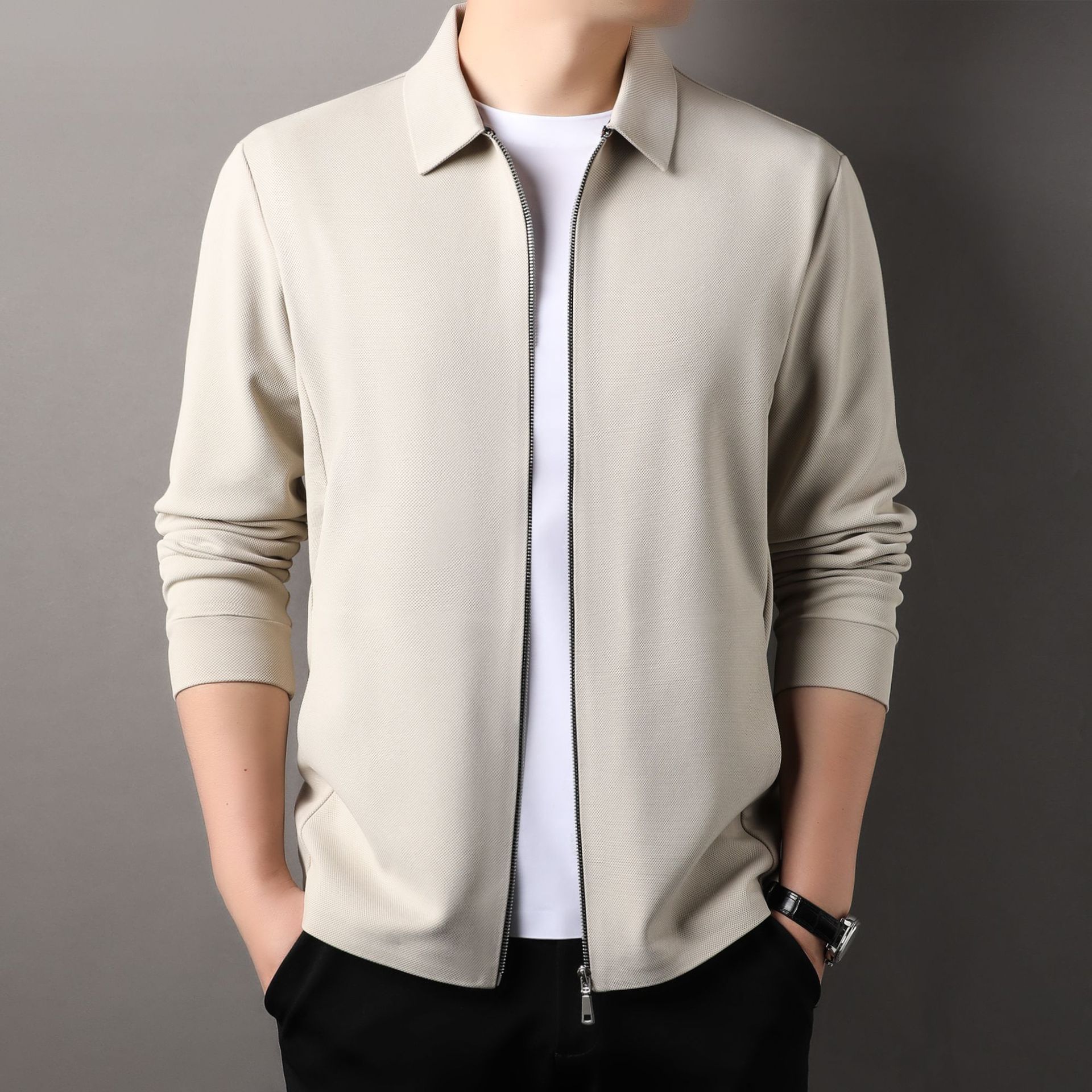 Men's Jacket High - grade Casual Business - Elora Moda