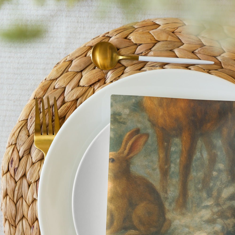 Cloth napkin set | Mystical Woodland - Elora Moda