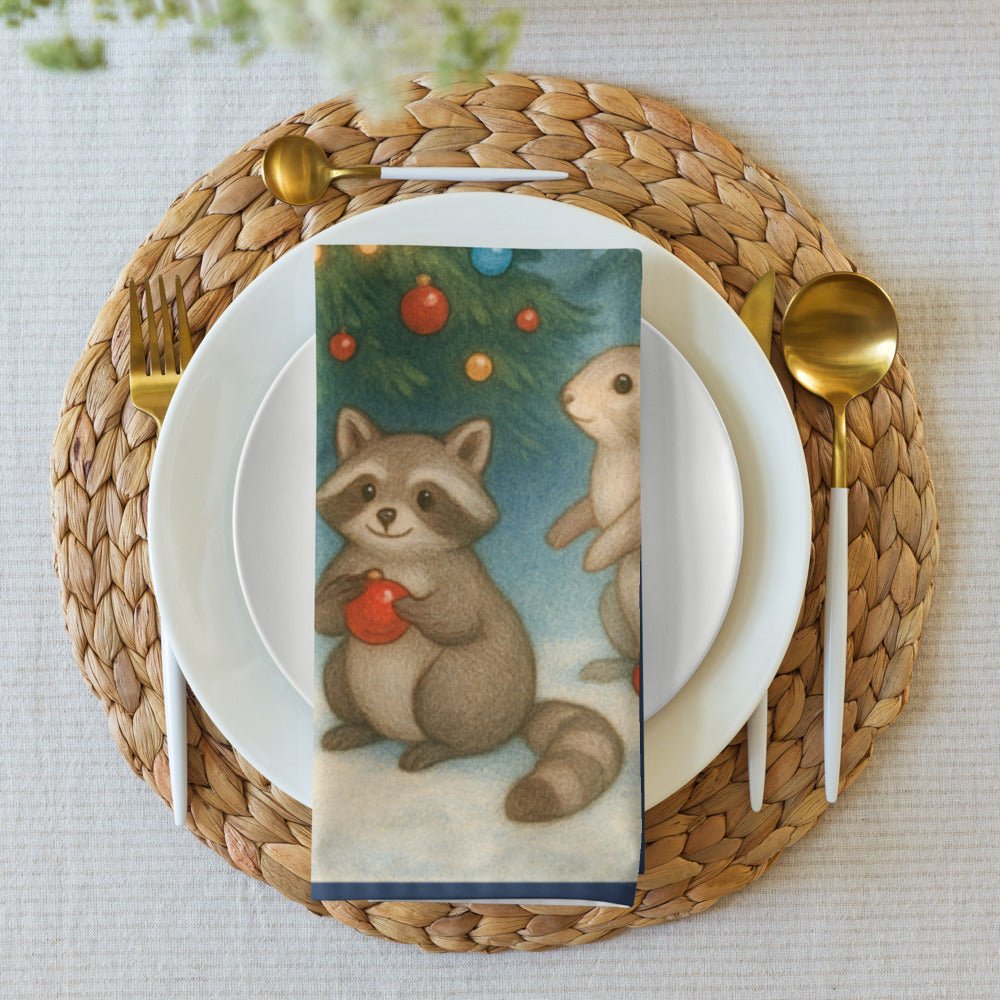 Cloth napkin set | Magical Forest Cartoon - Elora Moda