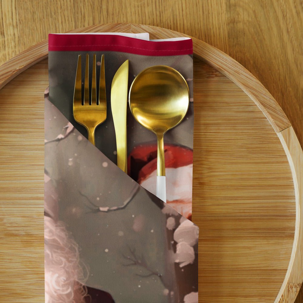 Cloth napkin set | Santa Claus - Elora Moda