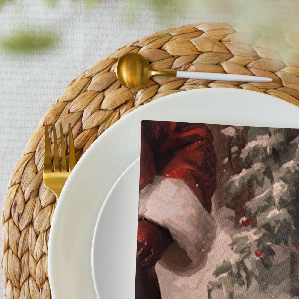 Cloth napkin set | Santa Claus - Elora Moda