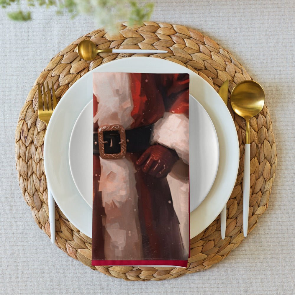 Cloth napkin set | Santa Claus - Elora Moda