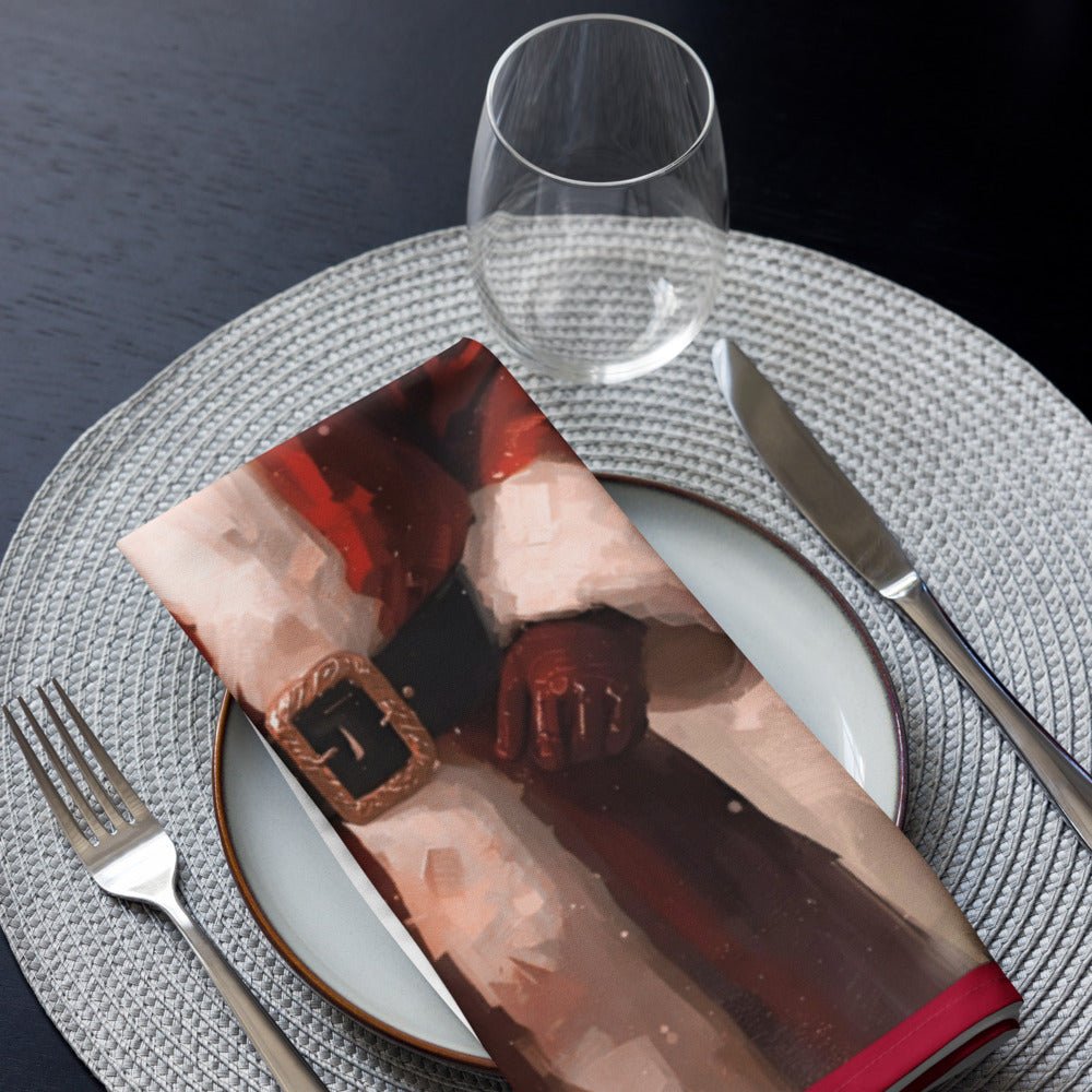 Cloth napkin set | Santa Claus - Elora Moda