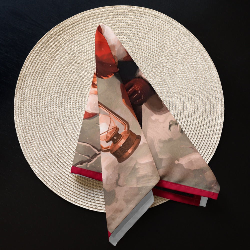Cloth napkin set | Santa Claus - Elora Moda